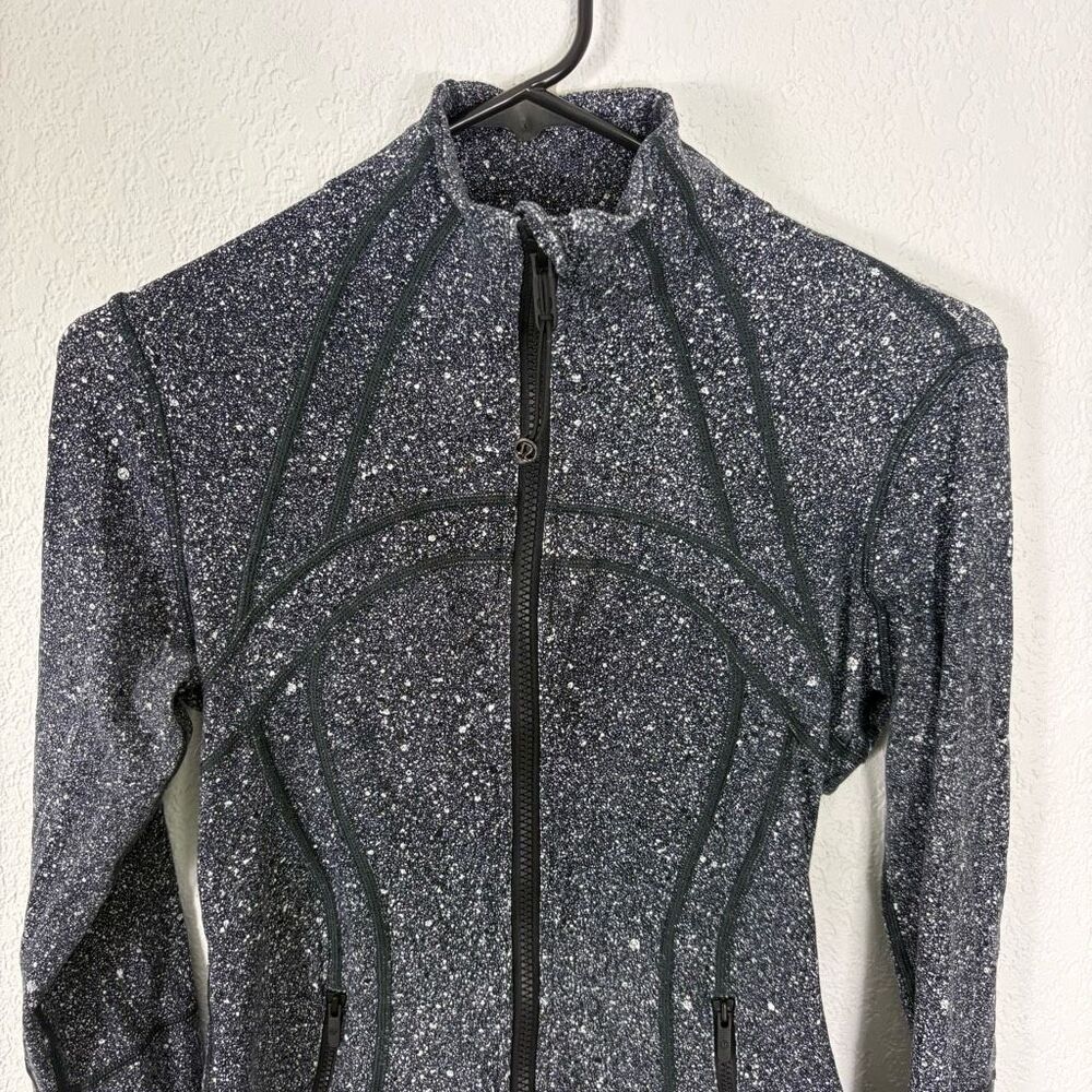 Lululemon Luminesce Splatter Define Jacket Black … - image 2